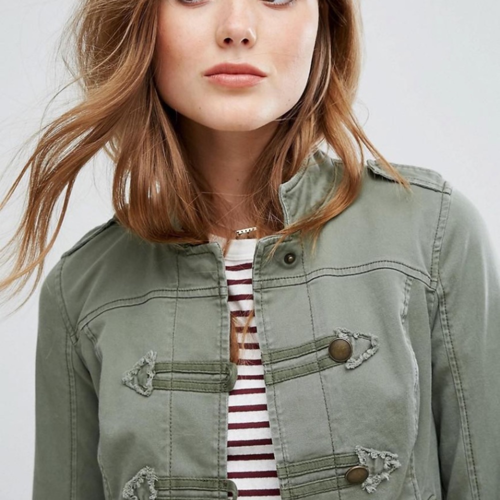 Hollister Military Band Jacket